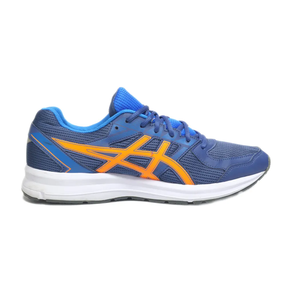 Asics Sport Shoes Leather Blue Colour For Men