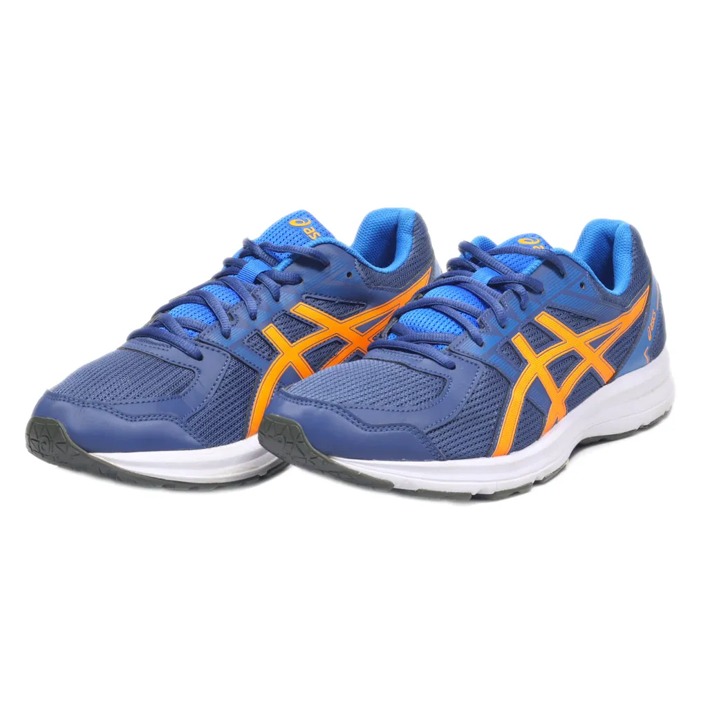 Asics Sport Shoes Leather Blue Colour For Men
