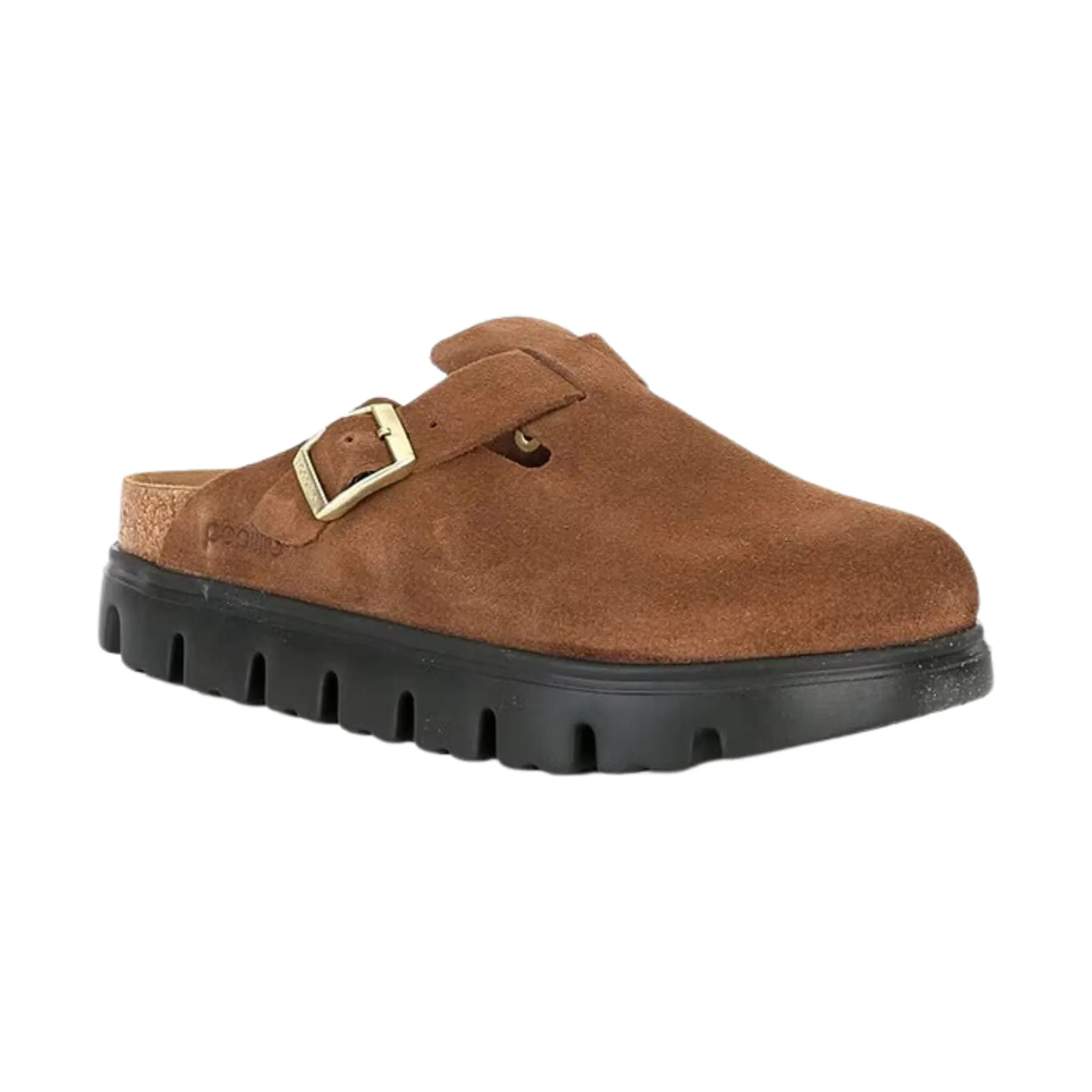 Birkenstock Papillio Boston Chunky Clog - Dark Tea Natural