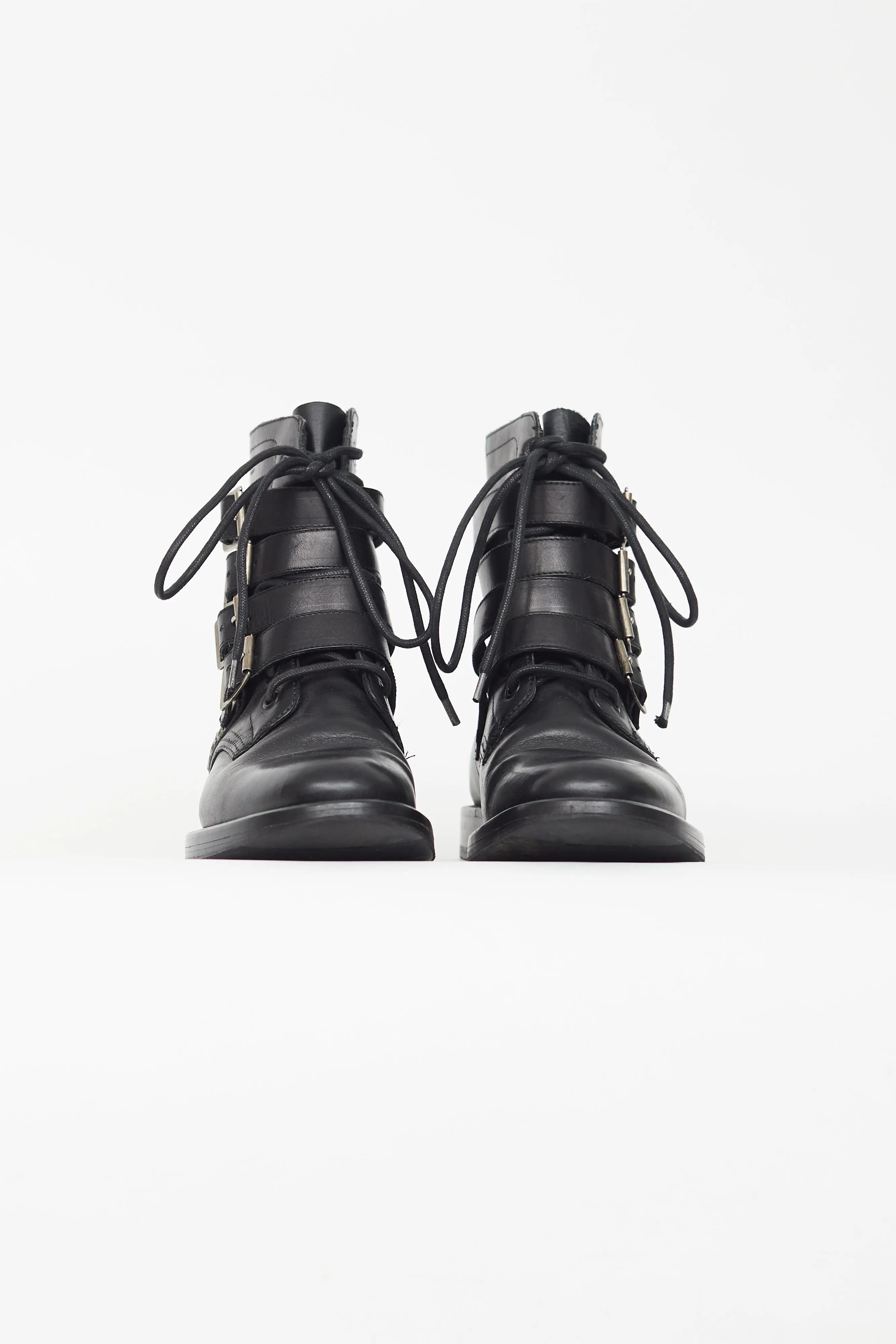 Black Ranger Studded Combat Boot