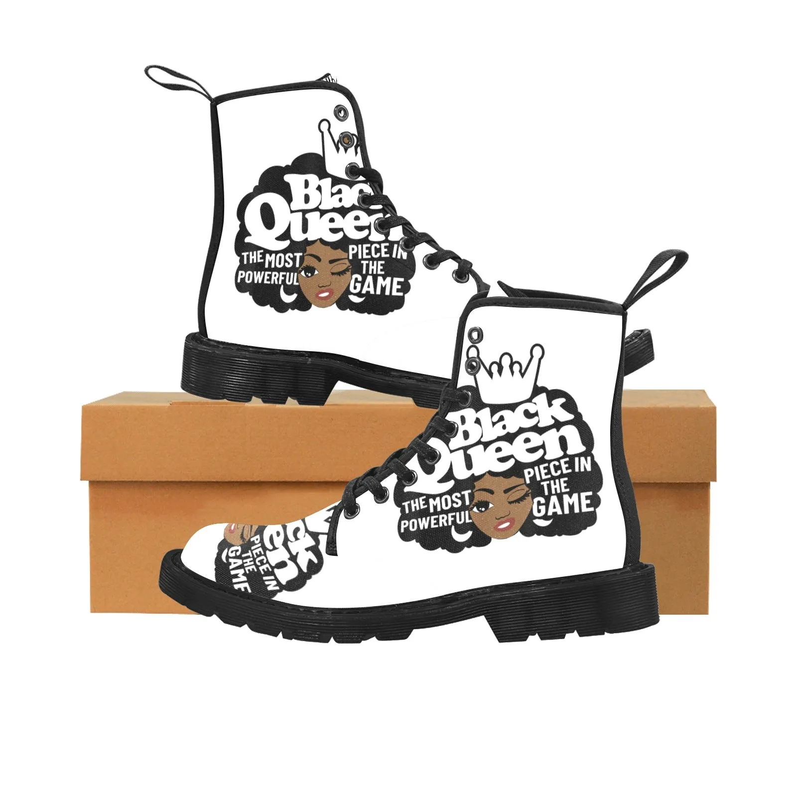 BQM Boots for Women (Black) (Model 1203H)