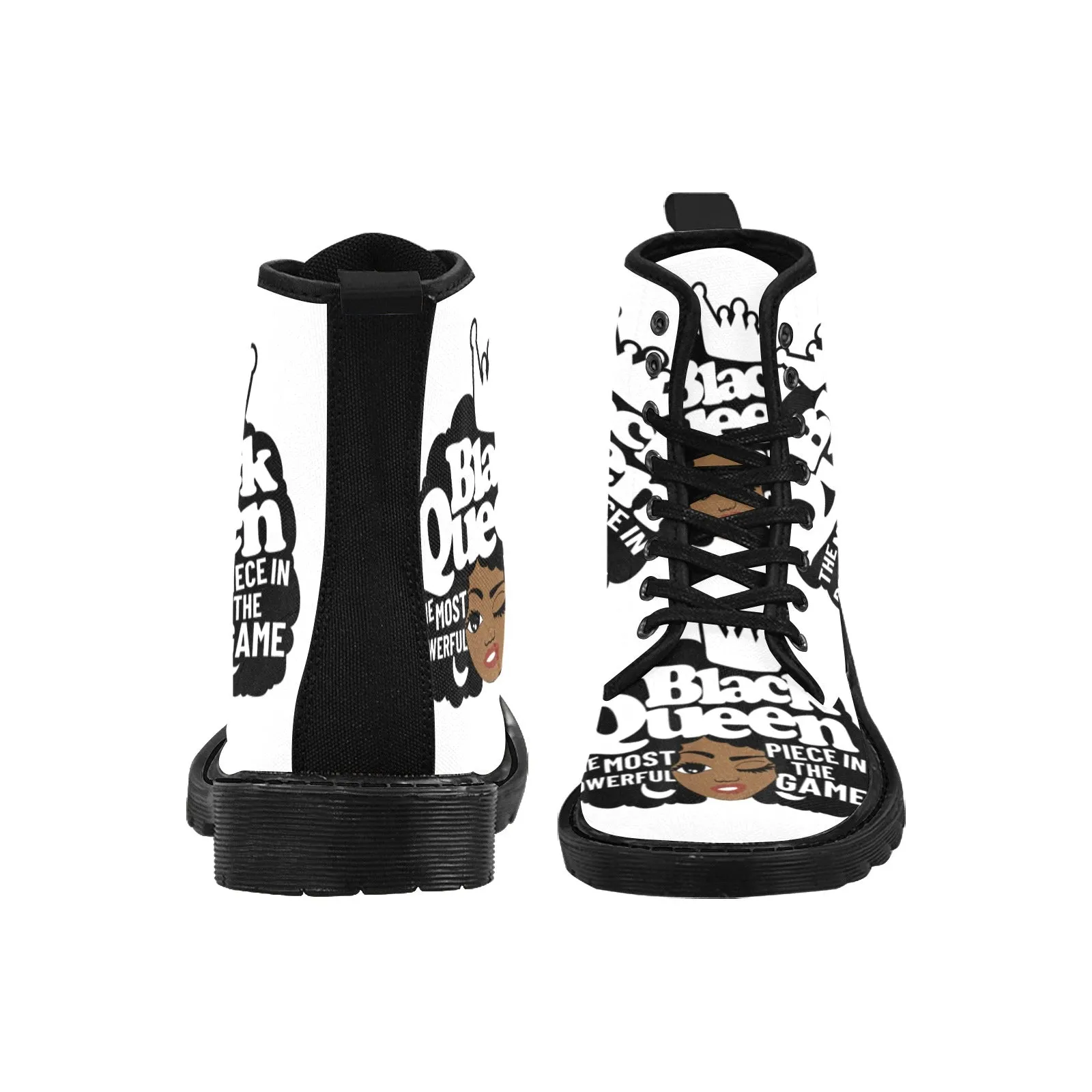 BQM Boots for Women (Black) (Model 1203H)