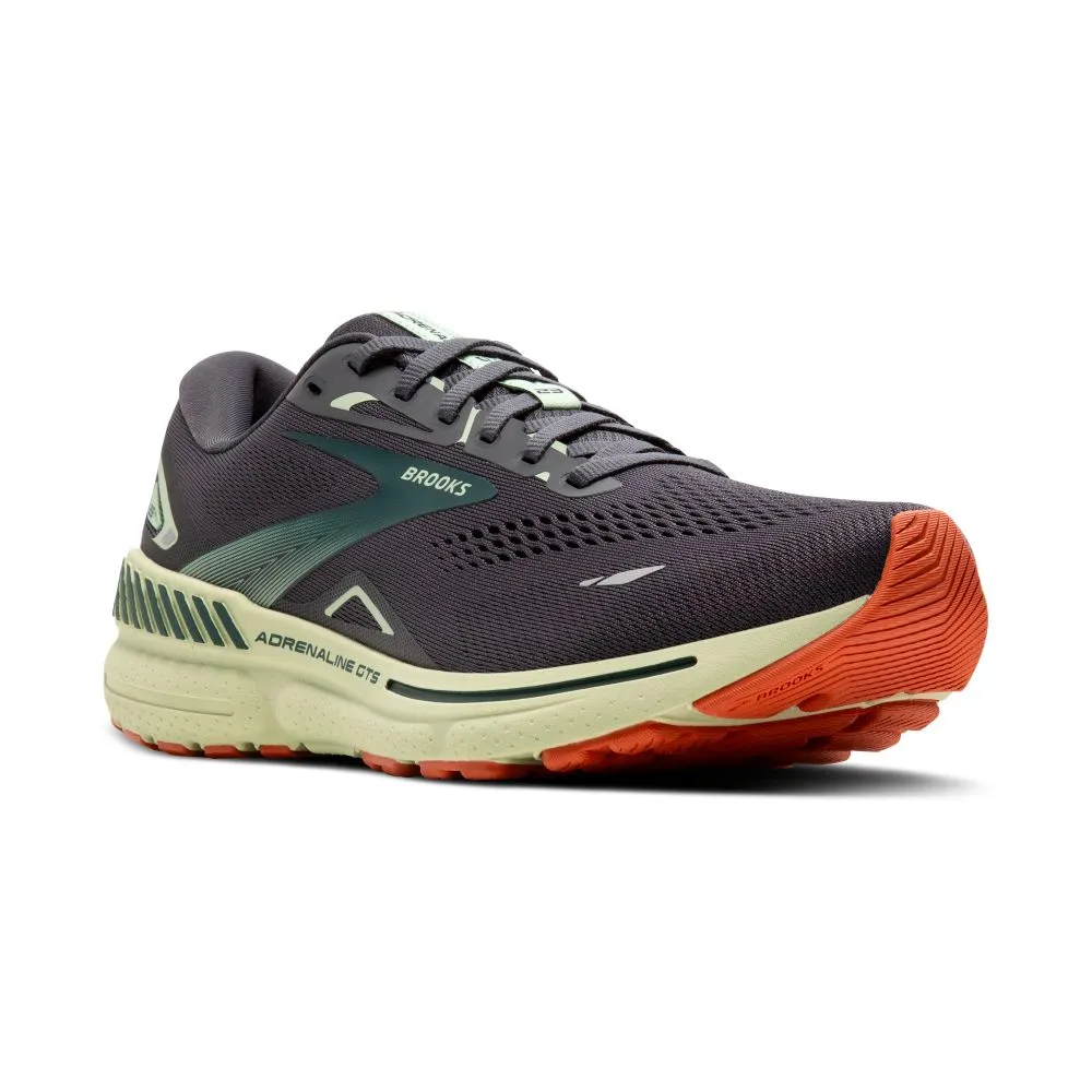 'Brooks' Men's Adrenaline GTS 23 - Ebony / Smoke Green / Clay