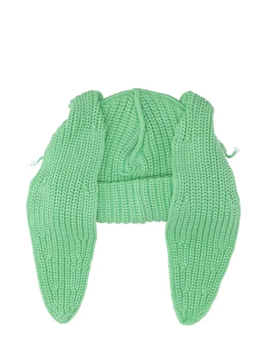 Charles Jeffrey LOVERBOY   Chunky Rabbit cotton beanie 