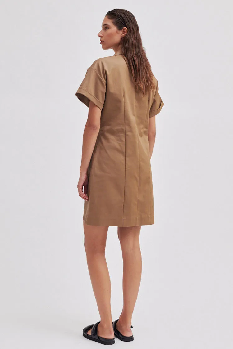 Cheera Dress in Ermine | FINAL SALE