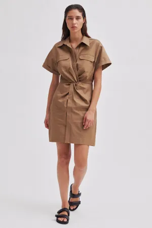 Cheera Dress in Ermine | FINAL SALE