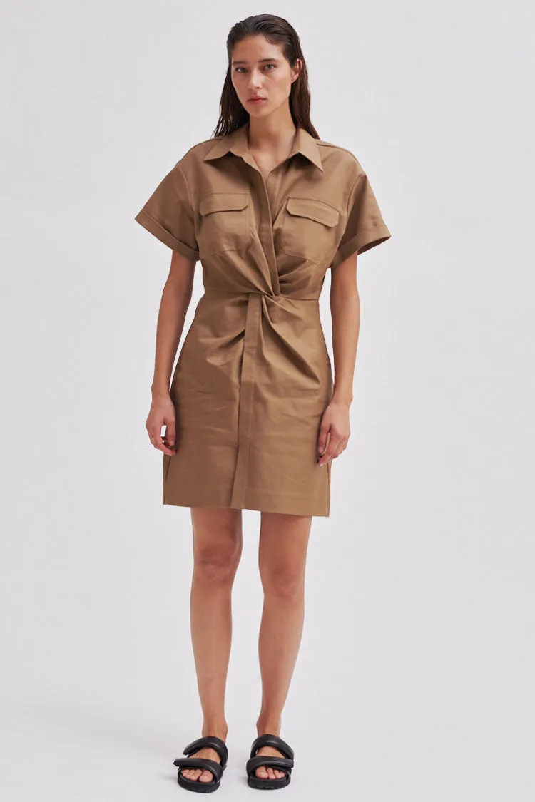 Cheera Dress in Ermine | FINAL SALE