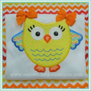 Chunky Owl Applique