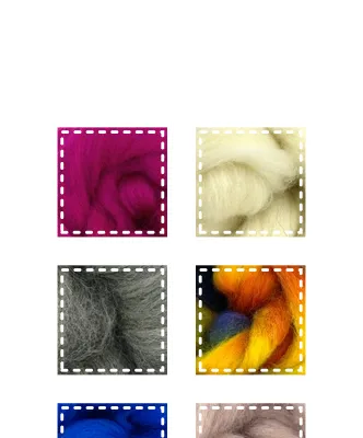 Chunky yarn sample