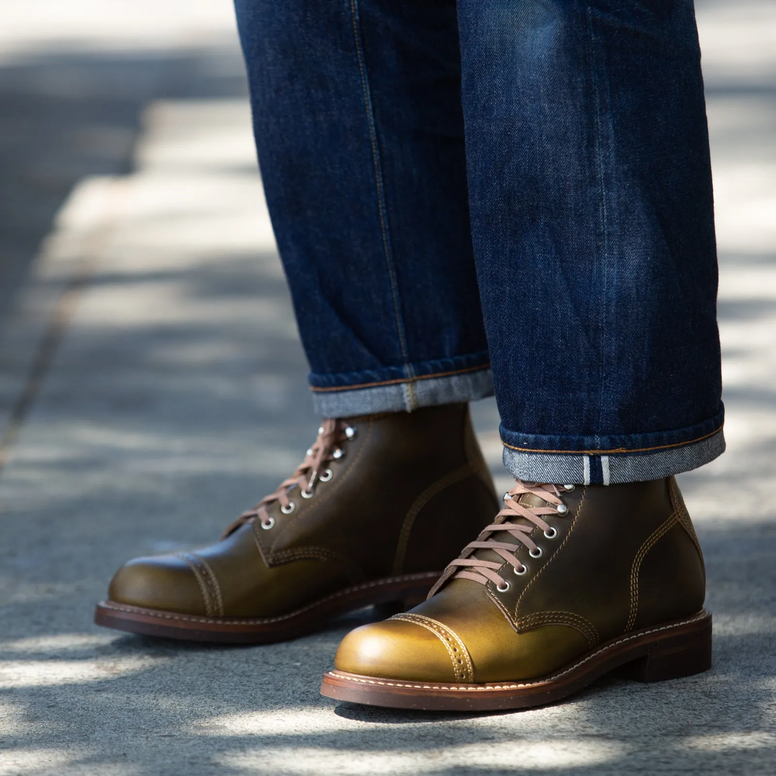 Combat Boots - Dark Olive CXL