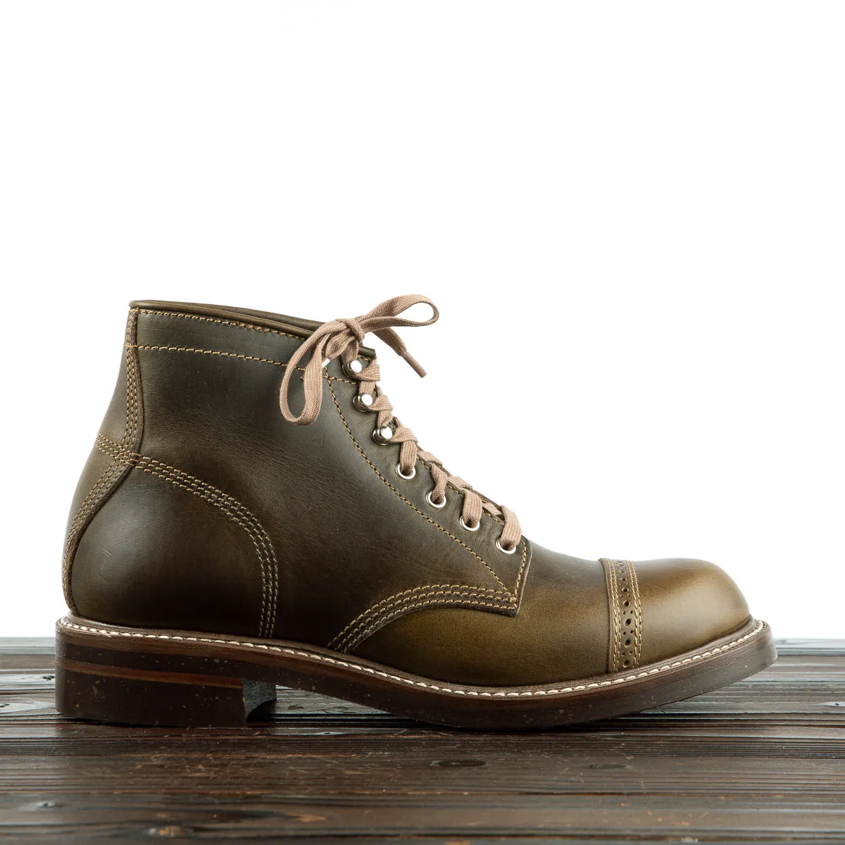 Combat Boots - Dark Olive CXL