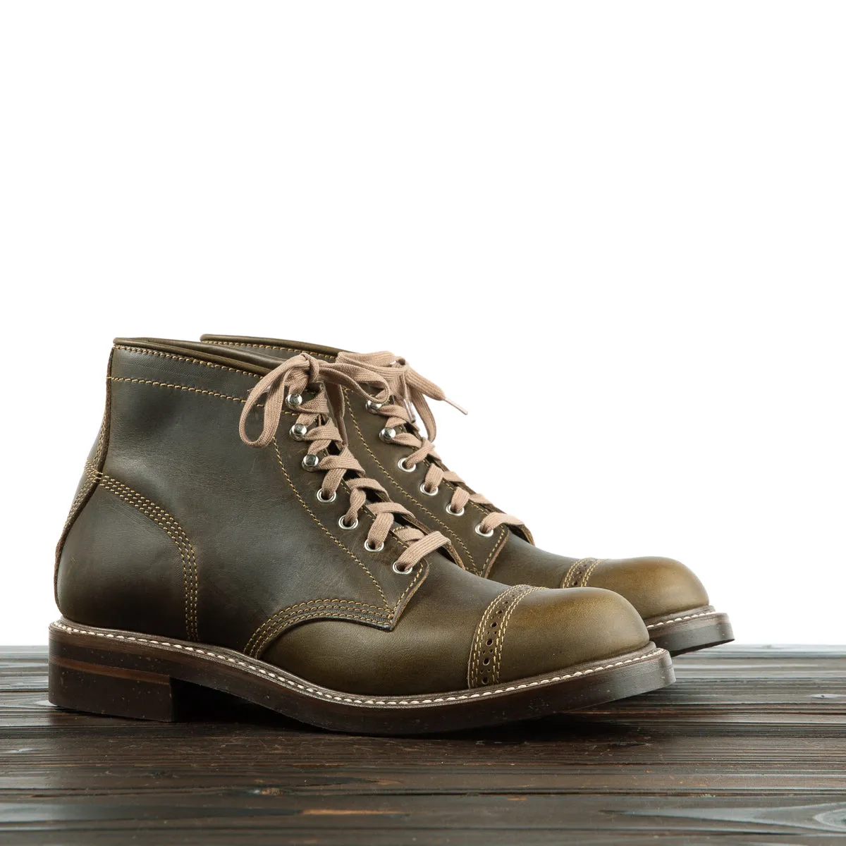 Combat Boots - Dark Olive CXL