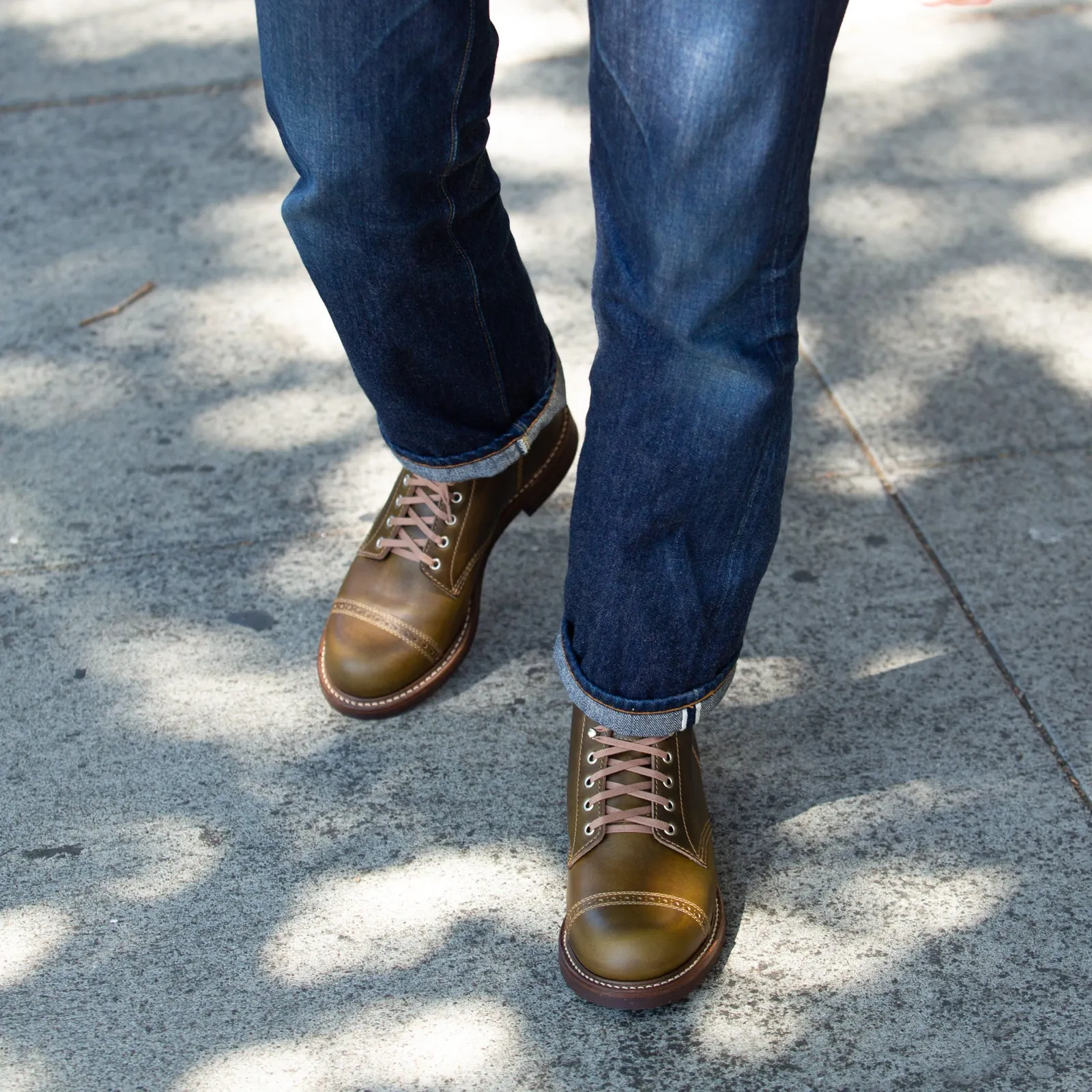 Combat Boots - Dark Olive CXL