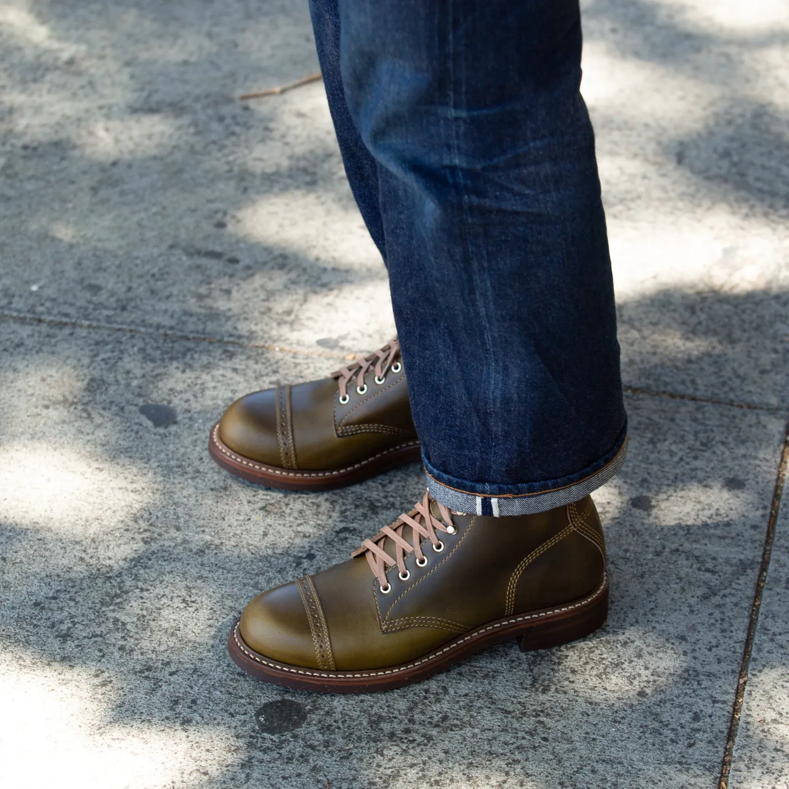 Combat Boots - Dark Olive CXL