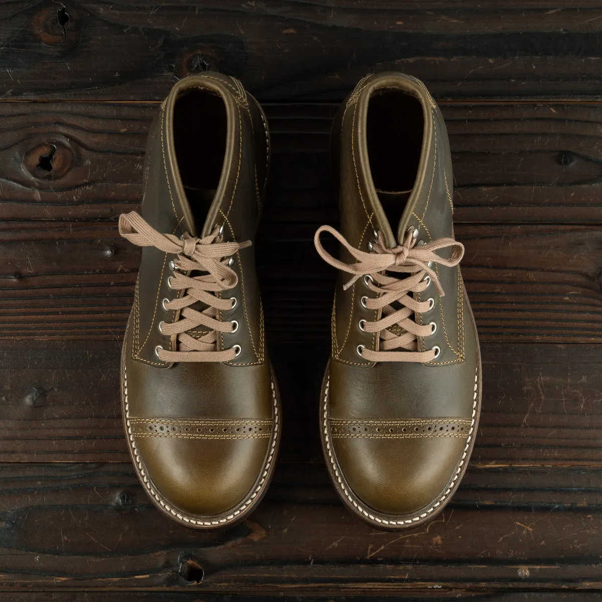 Combat Boots - Dark Olive CXL