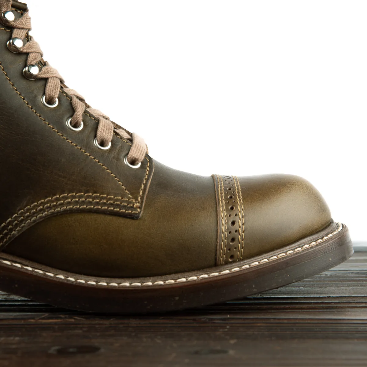 Combat Boots - Dark Olive CXL