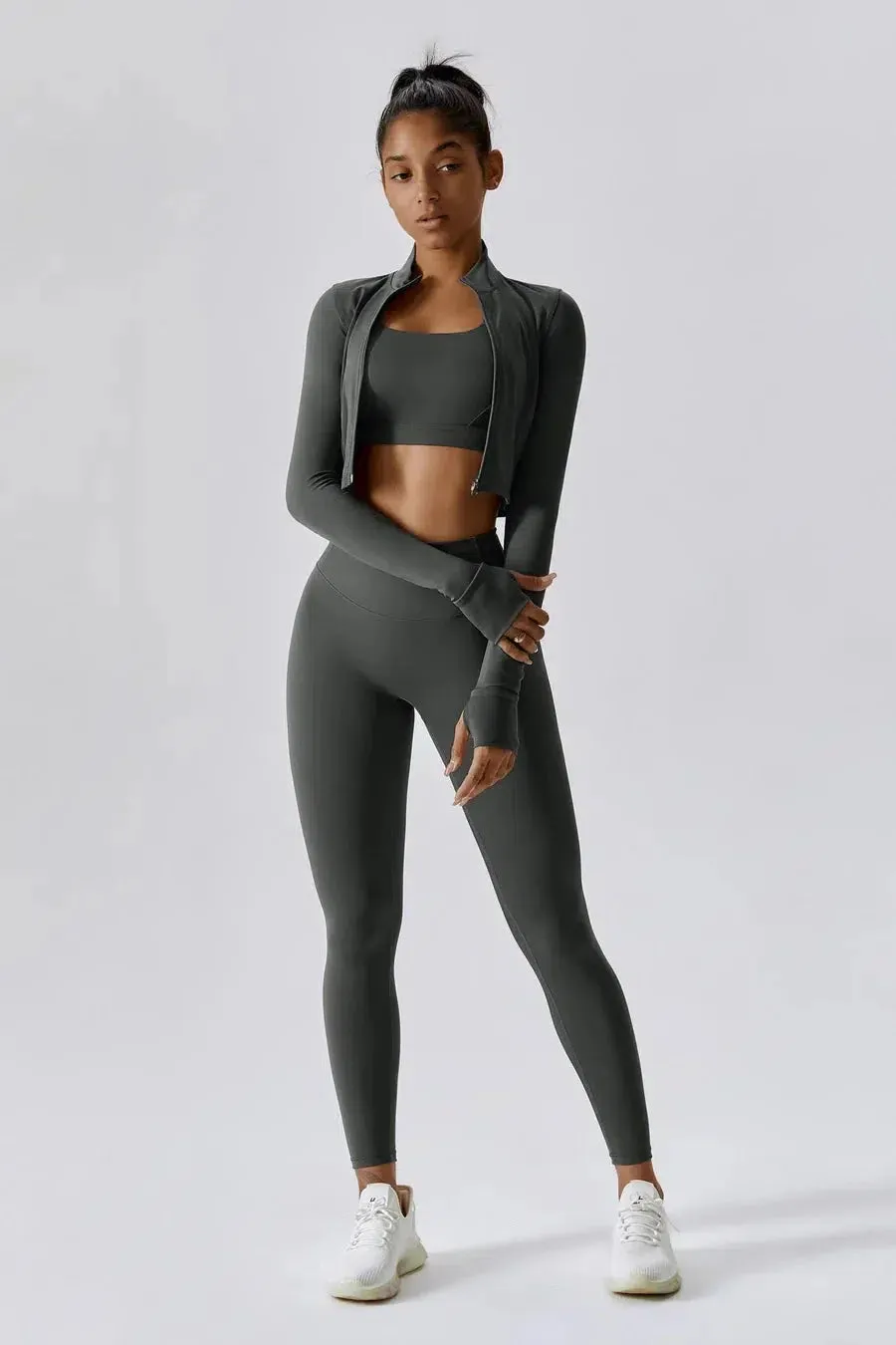 Delara – Four-way stretch – High-waisted leggings
