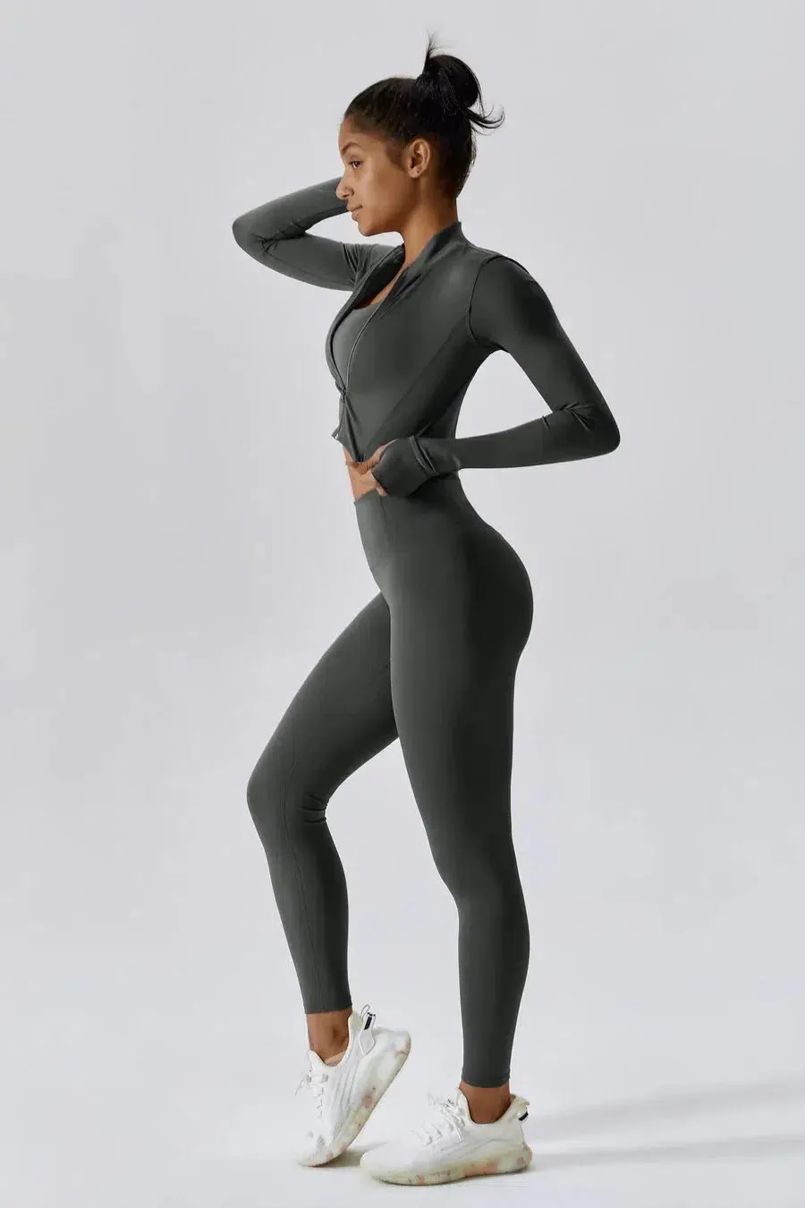 Delara – Four-way stretch – High-waisted leggings