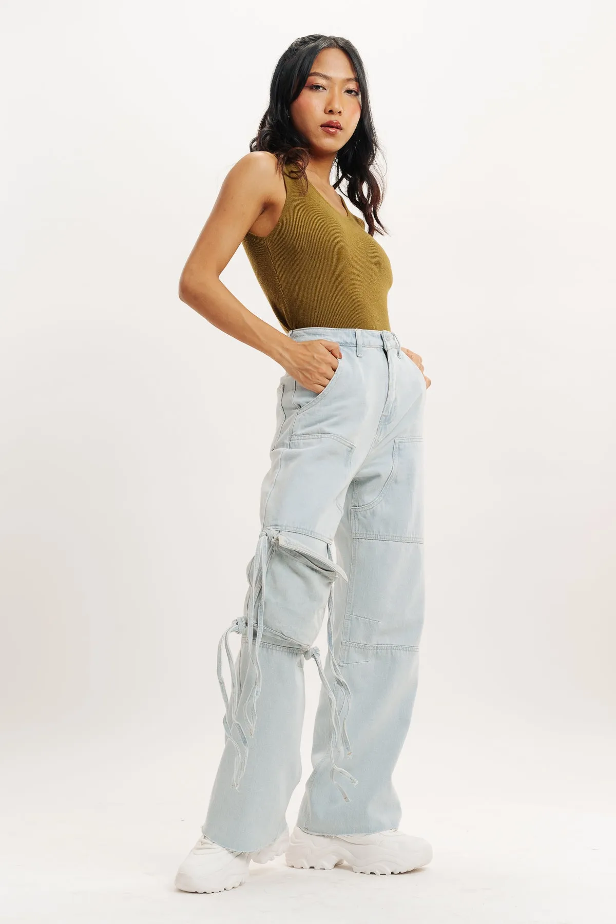 Detachable Pocket Cargo Pants