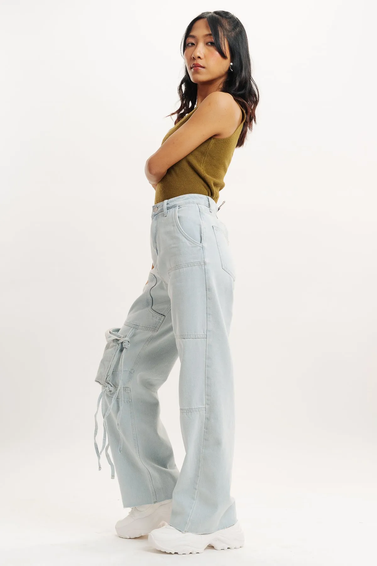 Detachable Pocket Cargo Pants