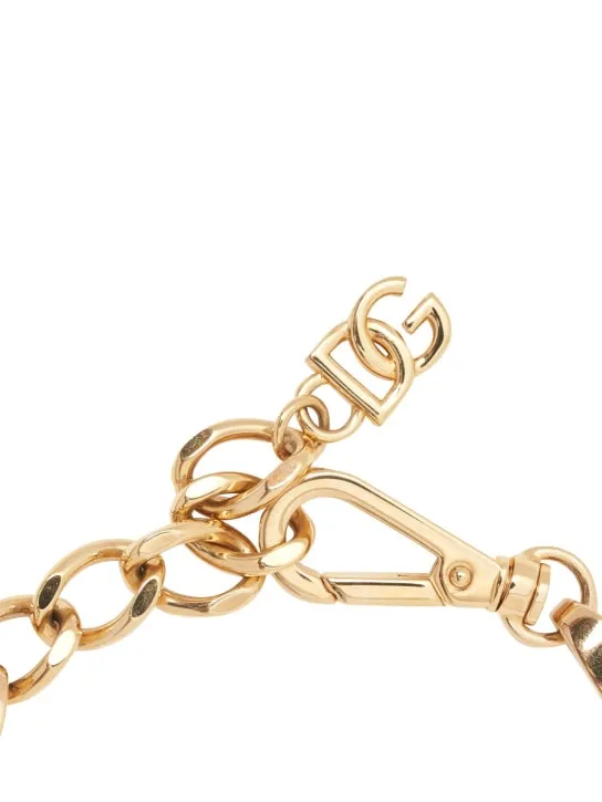 Dolce&amp;Gabbana   DG chunky chain collar necklace 