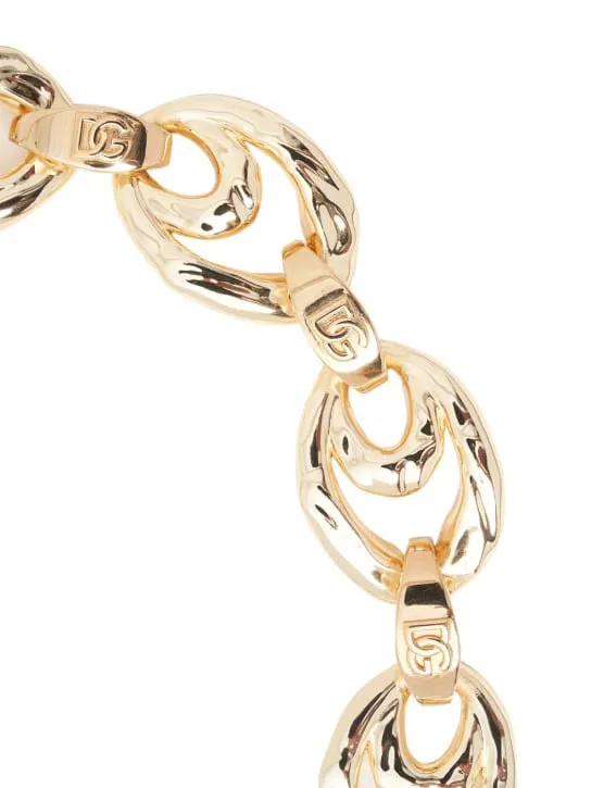Dolce&amp;Gabbana   DG chunky chain collar necklace 