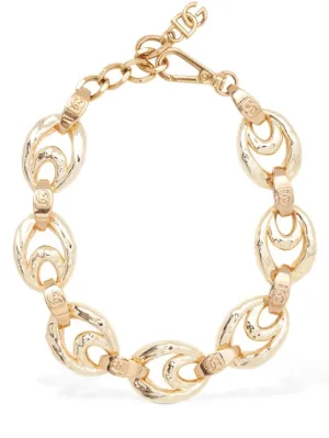Dolce&amp;Gabbana   DG chunky chain collar necklace 