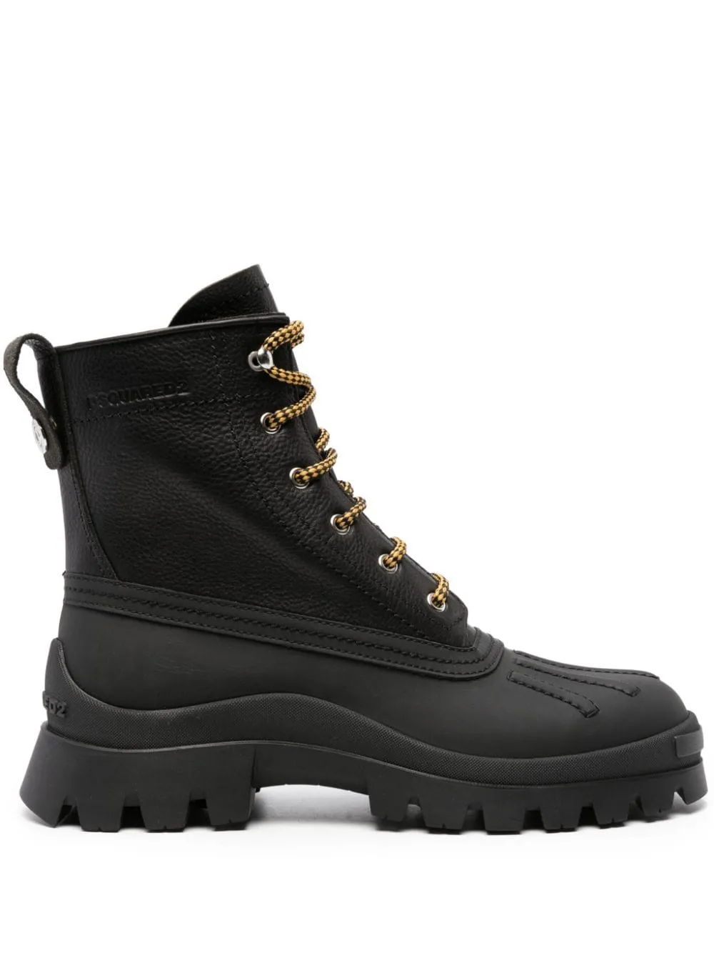 DSQUARED2 23FW Men's Brown Leather Boots