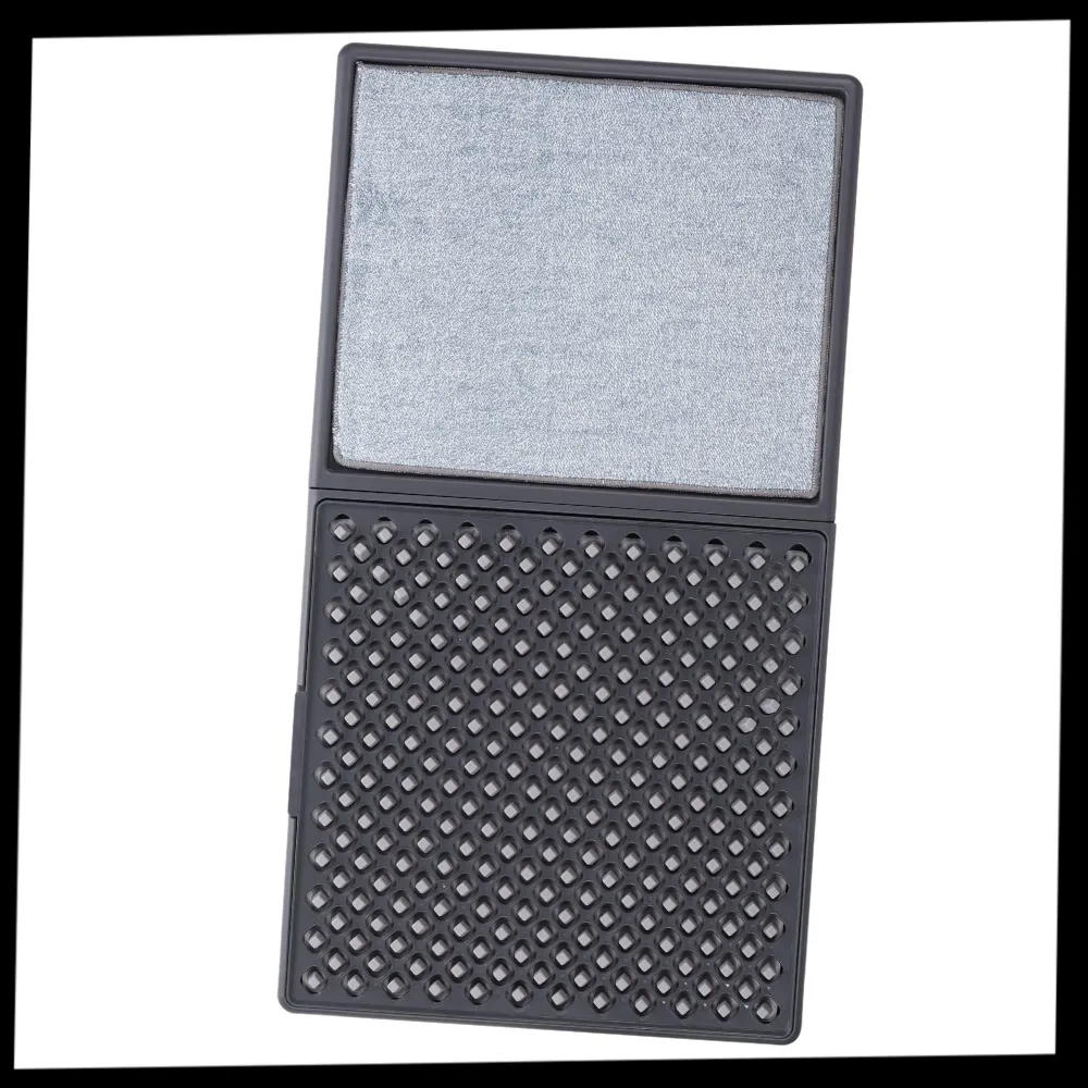 Dual Cleaning Zones Sanitizing Door Mat