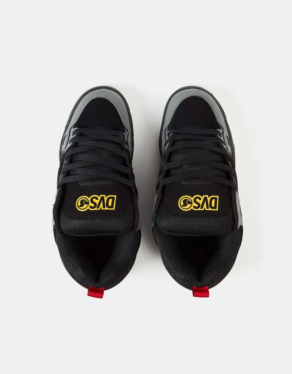 DVS Comanche Skate Shoes - Black/Charcoal/Gum Nubuck