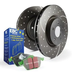 EBC Brakes S10KF1183 S10 Kits Greenstuff 2000 and GD Rotors