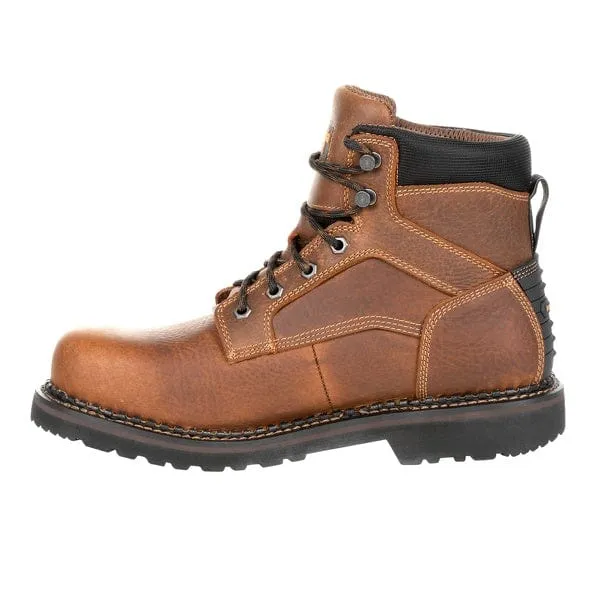 Georgia Boot Men's Georgia Giant Revamp Brown Steel Toe Work Boot GB00317
