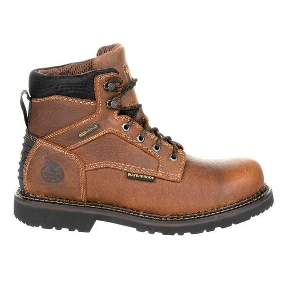 Georgia Boot Men's Georgia Giant Revamp Brown Steel Toe Work Boot GB00317