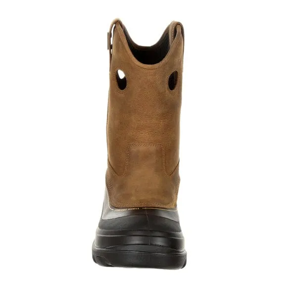Georgia Boot Men's Muddog Wellington Barracuda Gold Composite Toe Work Boot GB00243