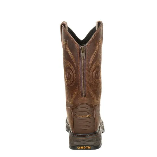 Georgia Boot Men's Wellington Brown Composite Toe Work Boot GB00239