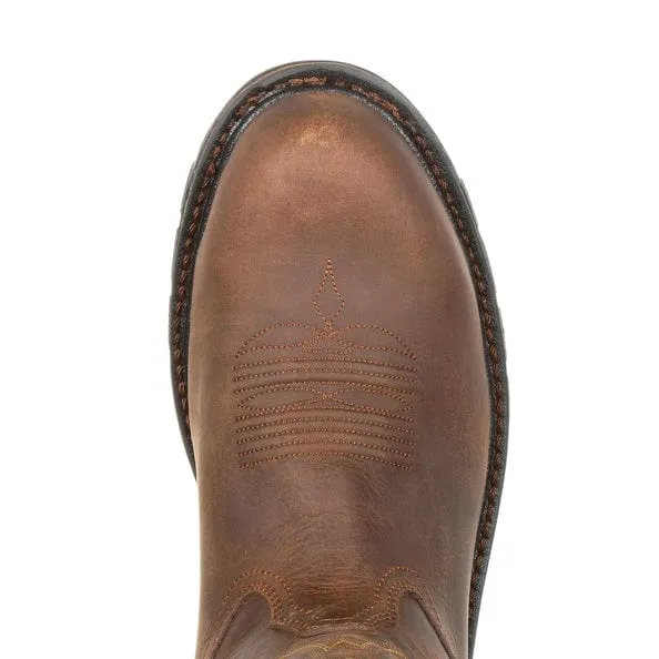 Georgia Boot Men's Wellington Brown Composite Toe Work Boot GB00239