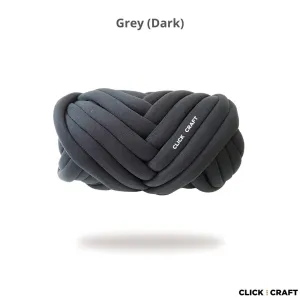 Grey (Dark) - Cotton Tube Yarns