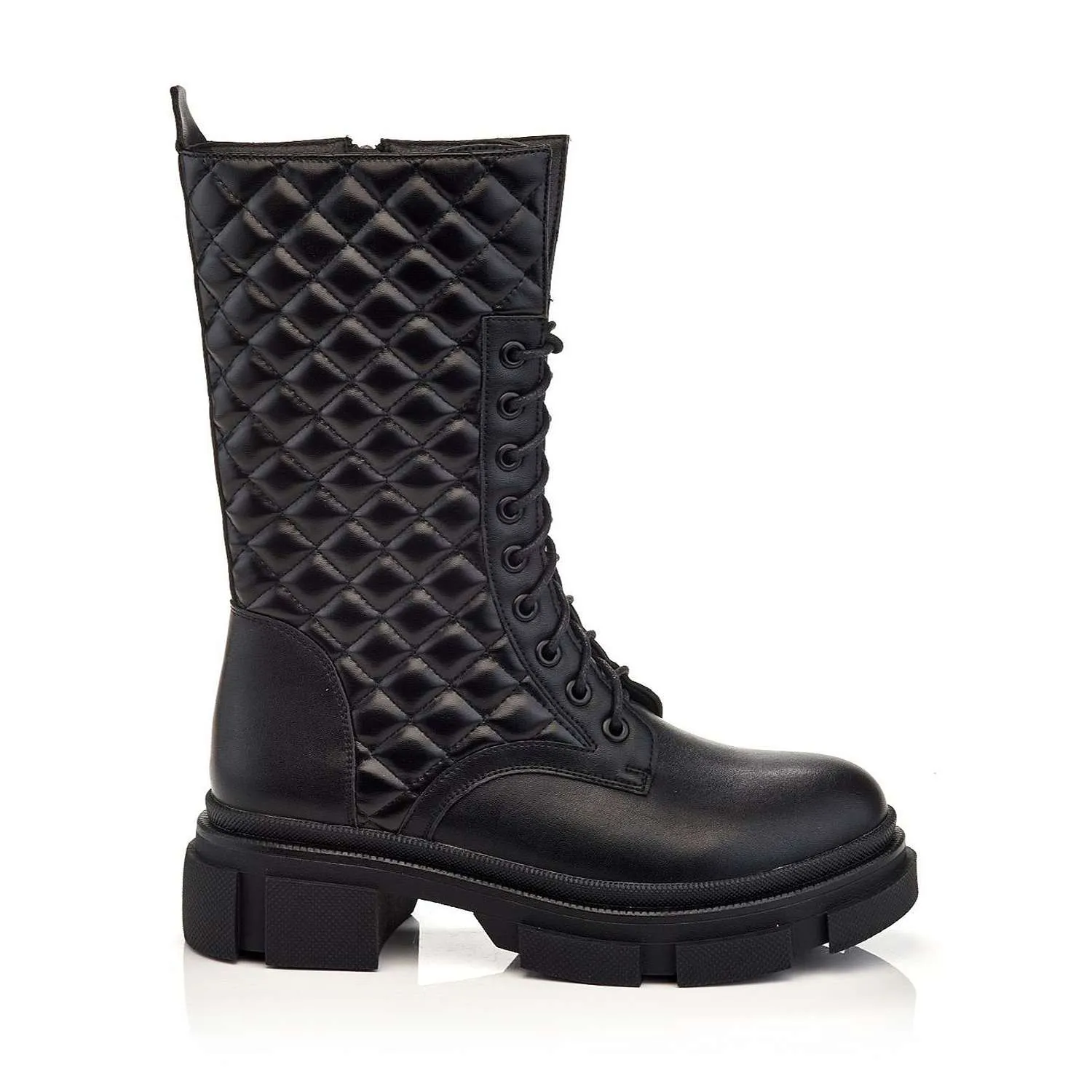 Henry Ferrera Women's Platform Combat Boots