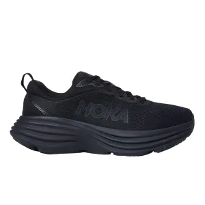Hoka Womens Bondi 8 Running Shoes Size 9 B Black Athletic