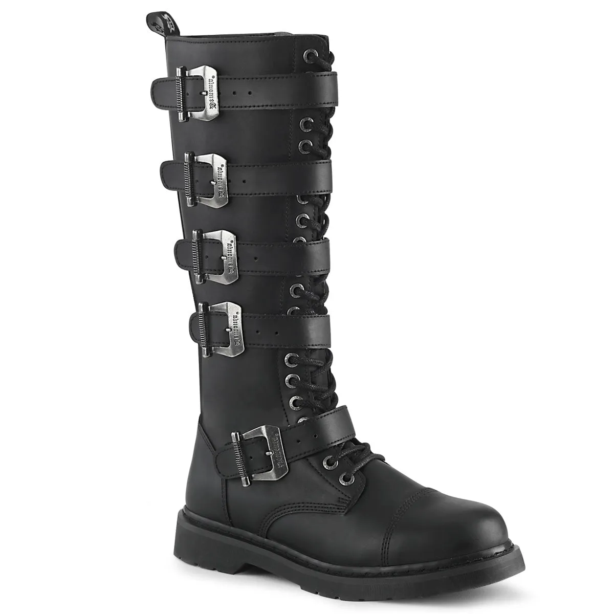 Knee High Combat Boots Bolt-425 - (Unisex)