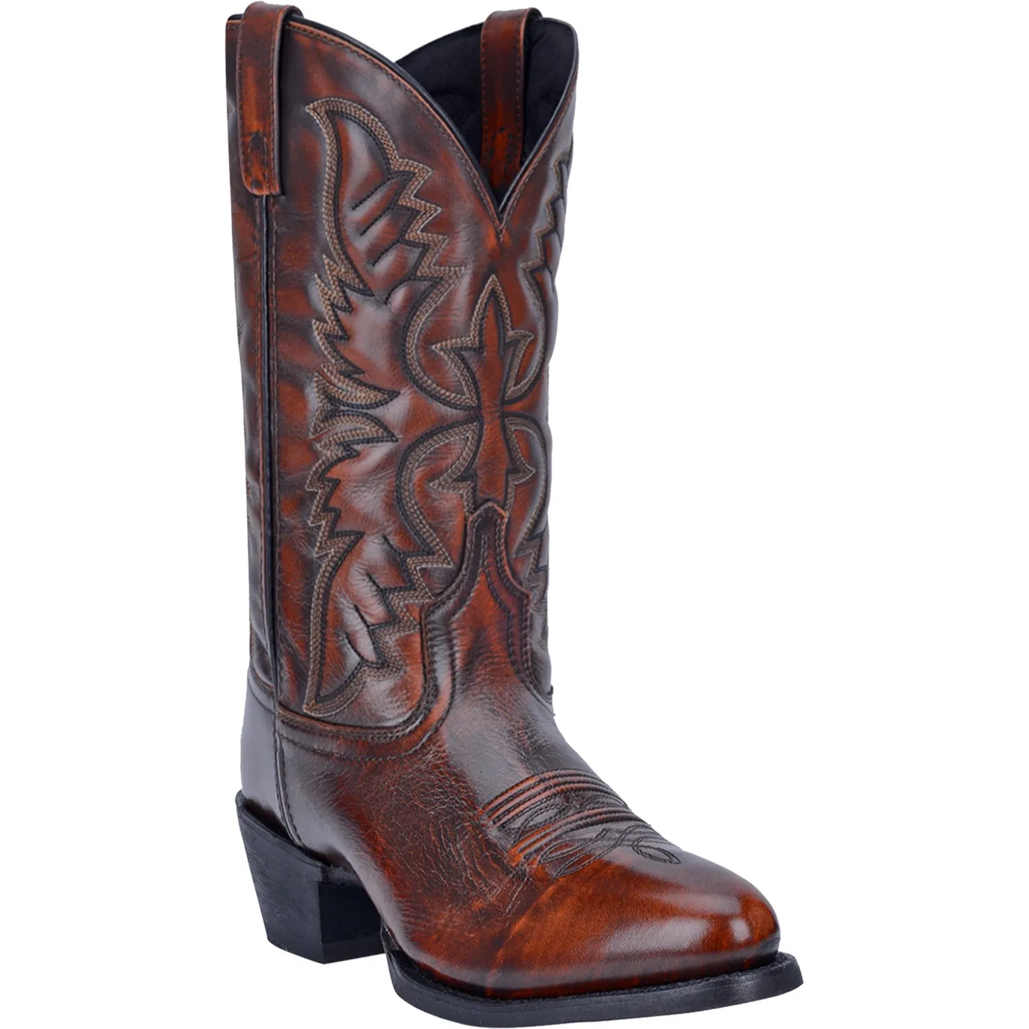 'Laredo' Men's 12" Birchwood Western Round Toe - Brown / Oryx