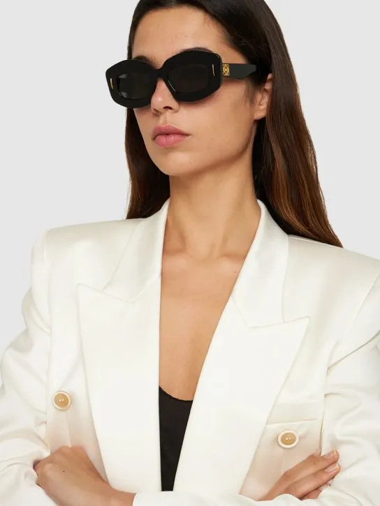 Loewe   Chunky Anagram acetate sunglasses 