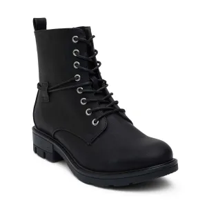 Nara Boot in Black Smooth