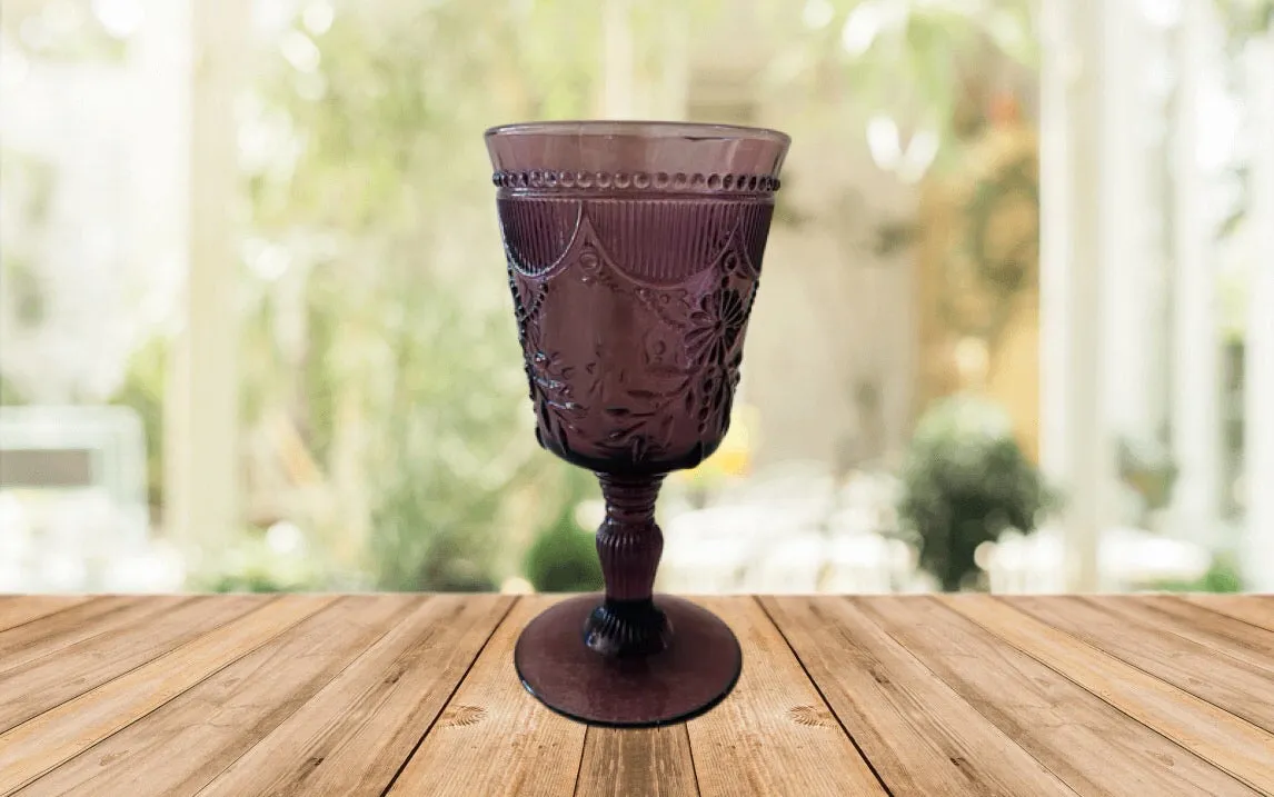 Parisian Water Goblets (4 colors available)