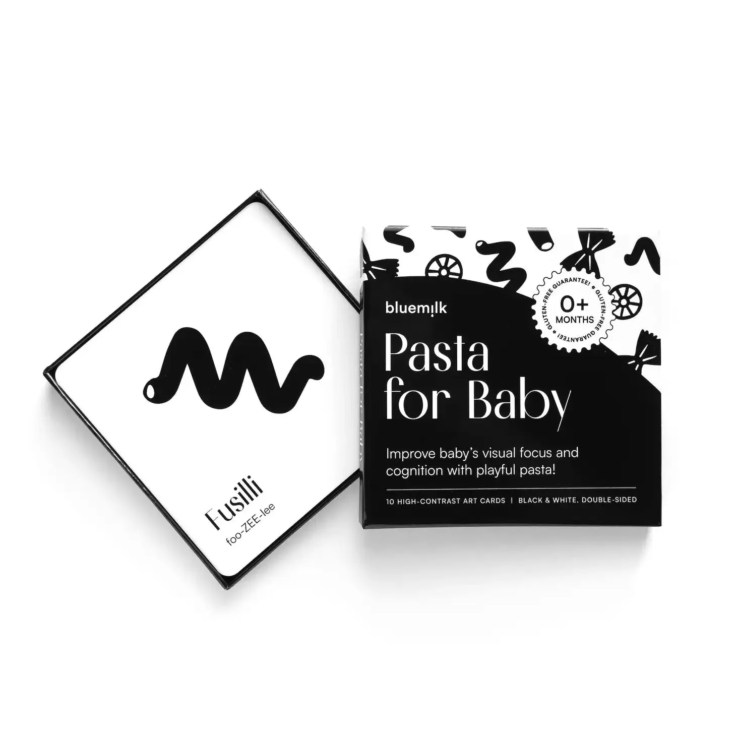 Pasta for Baby - High Contrast Art Cards