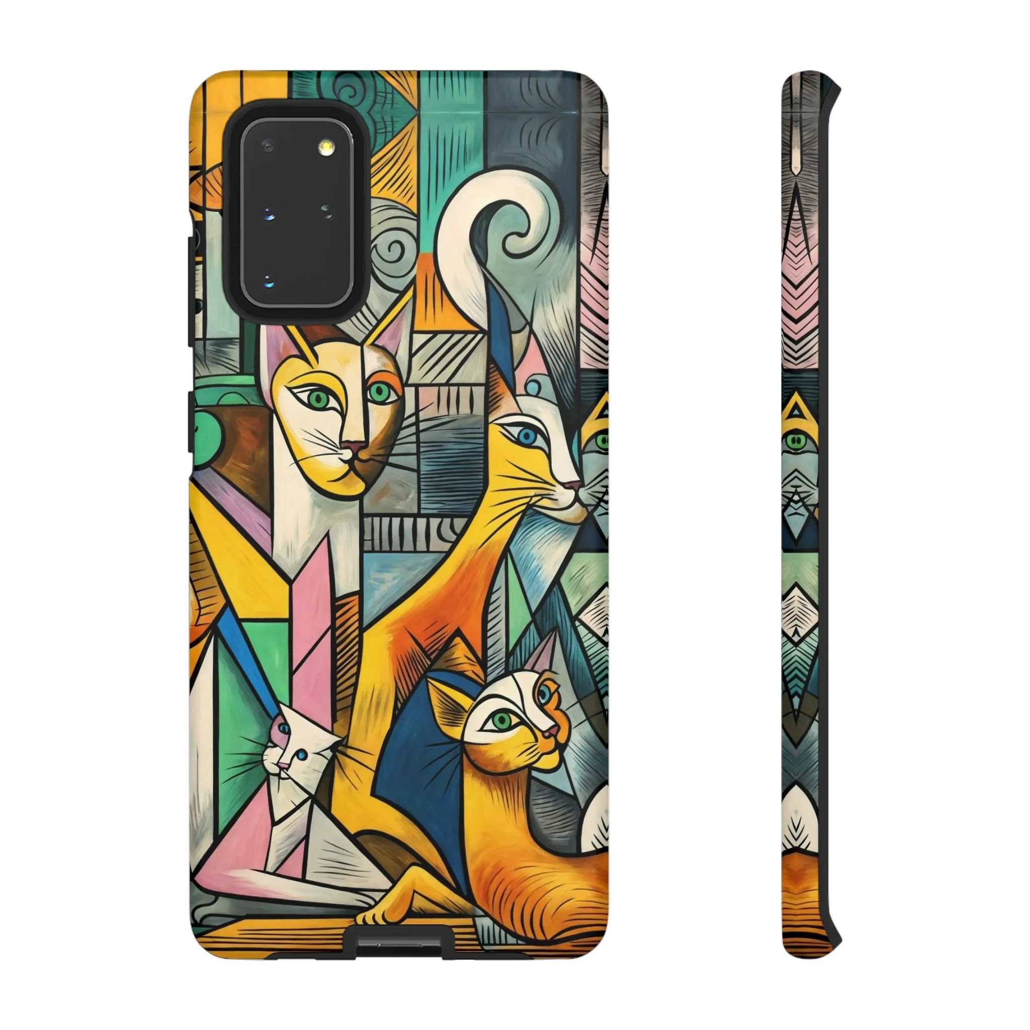 Picasso, cats, and cell phones collide in the most sarcastically stylish case you'll ever own