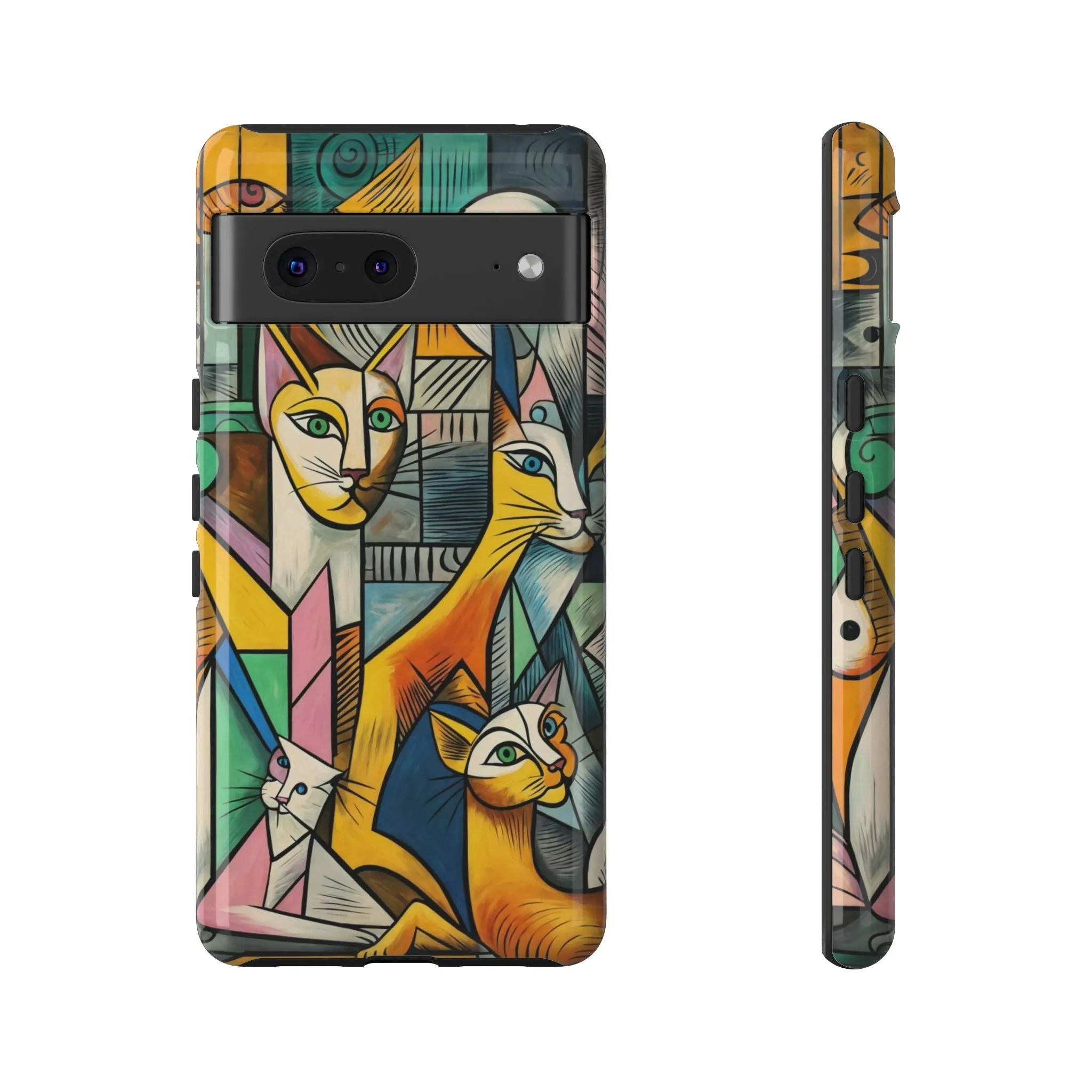 Picasso, cats, and cell phones collide in the most sarcastically stylish case you'll ever own