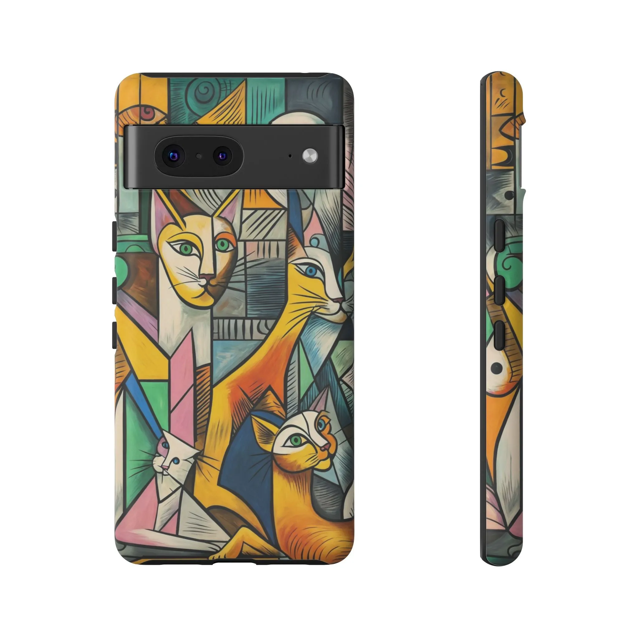 Picasso, cats, and cell phones collide in the most sarcastically stylish case you'll ever own