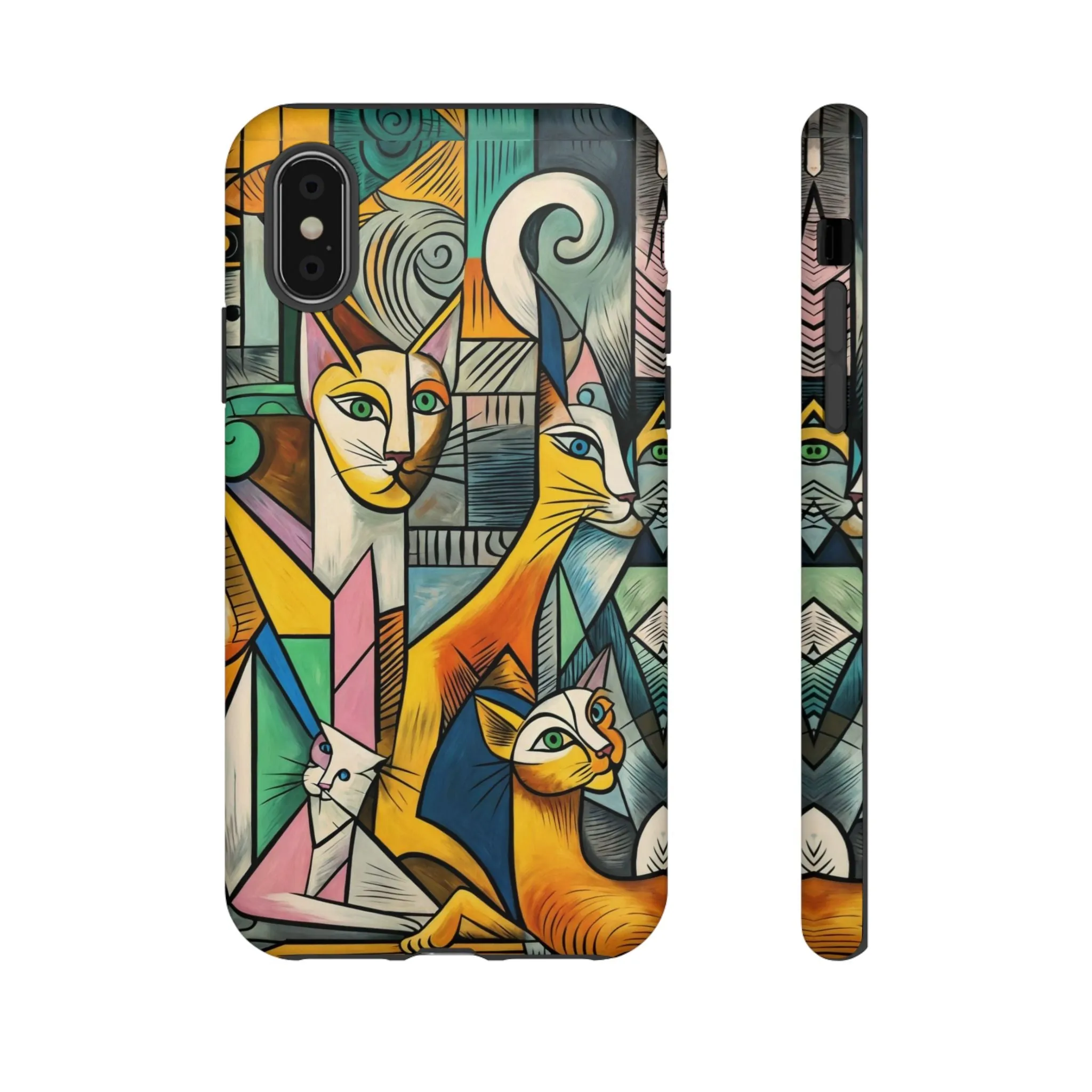 Picasso, cats, and cell phones collide in the most sarcastically stylish case you'll ever own