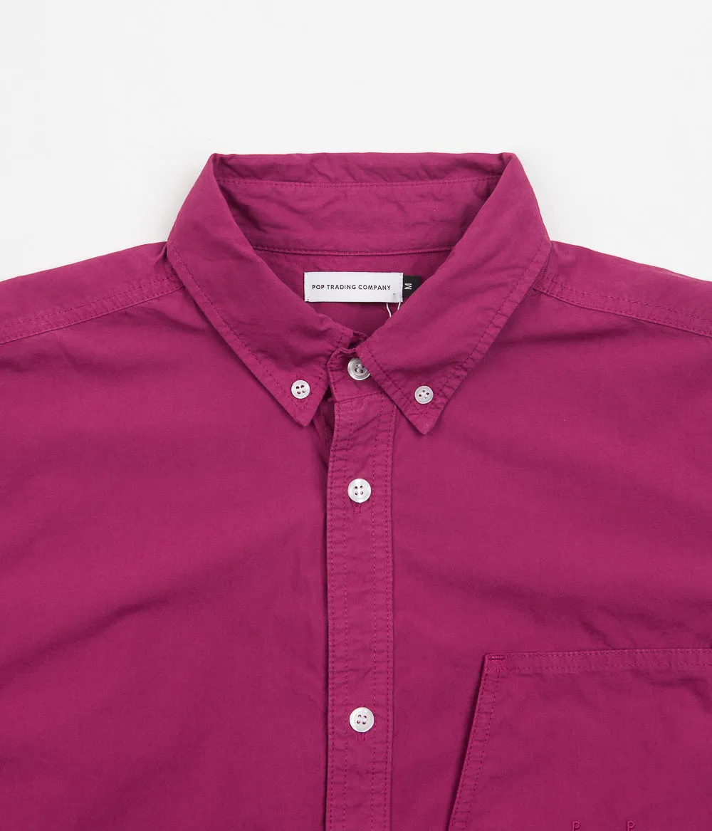 Pop Trading Company BD Shirt - Raspberry
